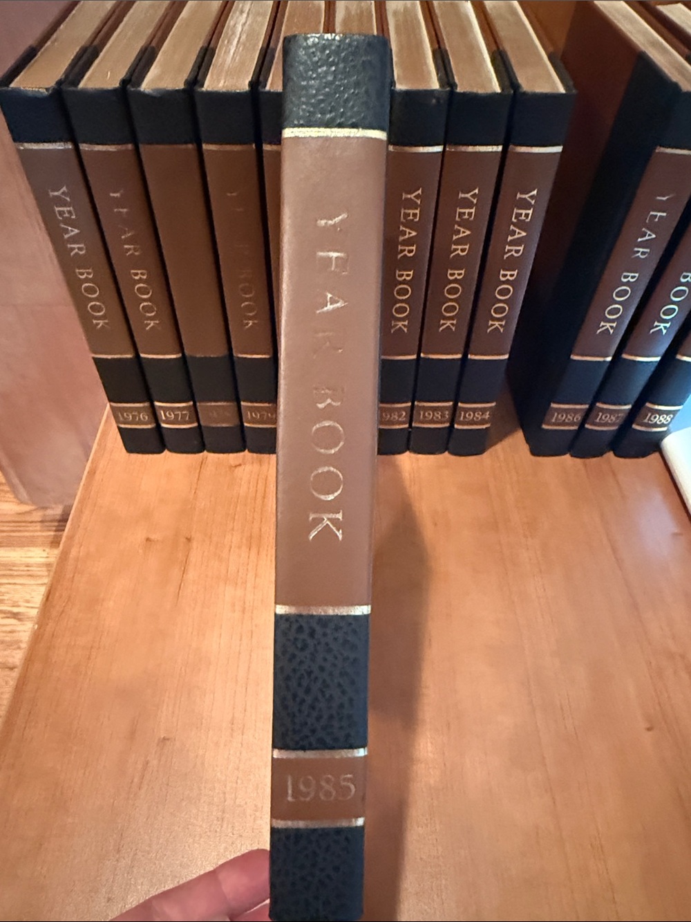 Vintage 1985 Year Book A Review of the events of 1984 -World Book Encyclopedia